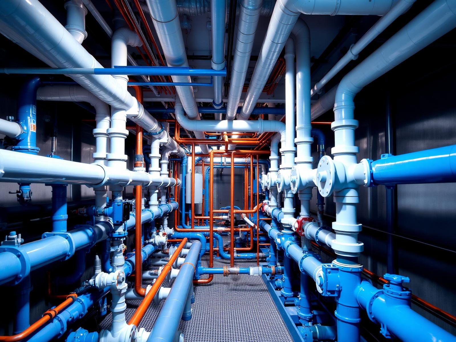 High-rise plumbing infrastructure